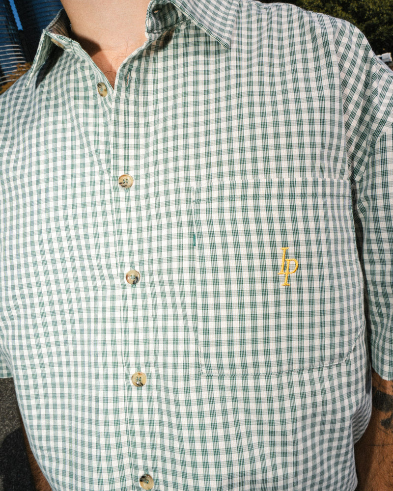 ICHPIG Heritage Plaid Shirt - Cream / Forest