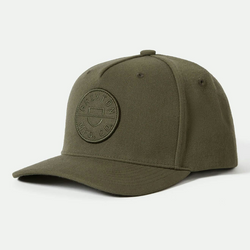 Brixton Crest C MP Snapback - Ivy Green