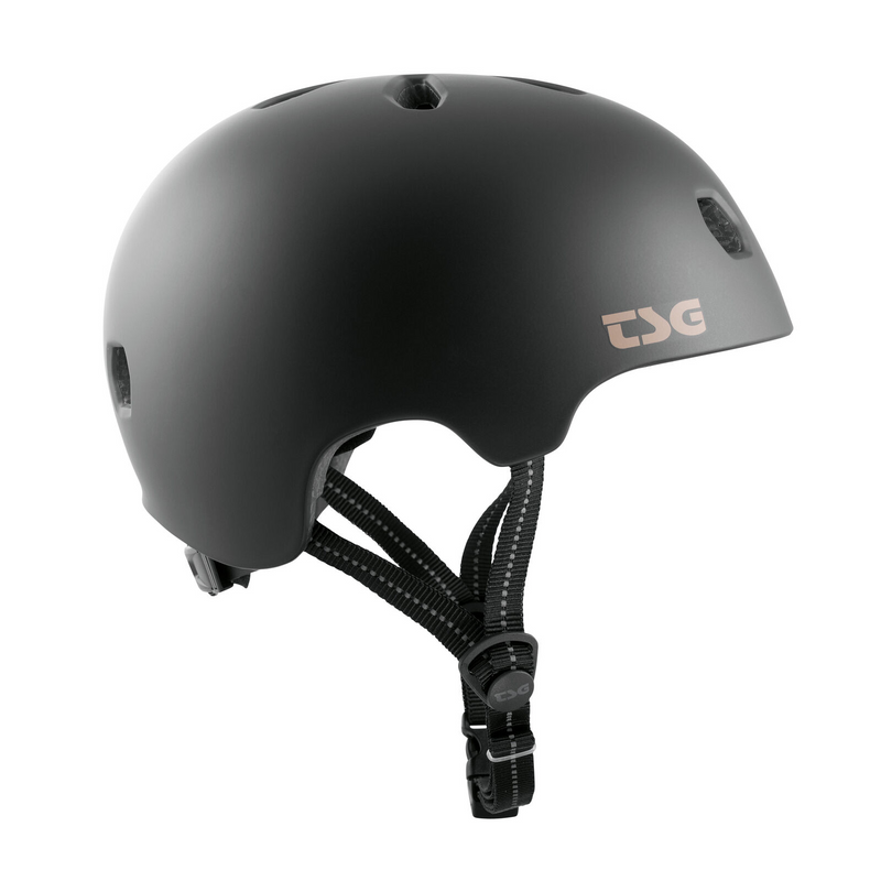 TSG Meta Adjustable Skate Helmet - Satin Black