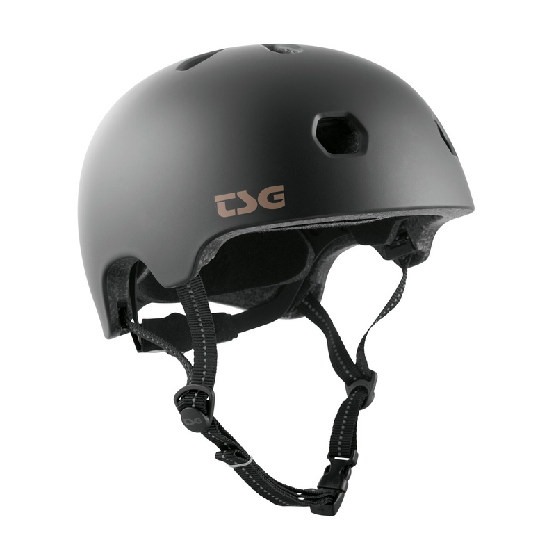 TSG Meta Adjustable Skate Helmet - Satin Black