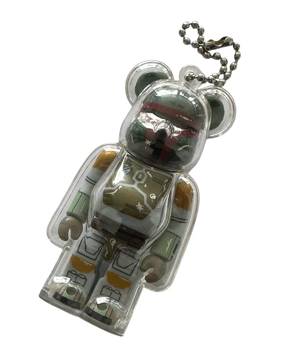 Medicom Be@rbrick Transparent Case - 100% Key Chain Accessory