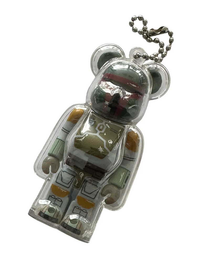 Medicom Be@rbrick Transparent Case - 100% Key Chain Accessory