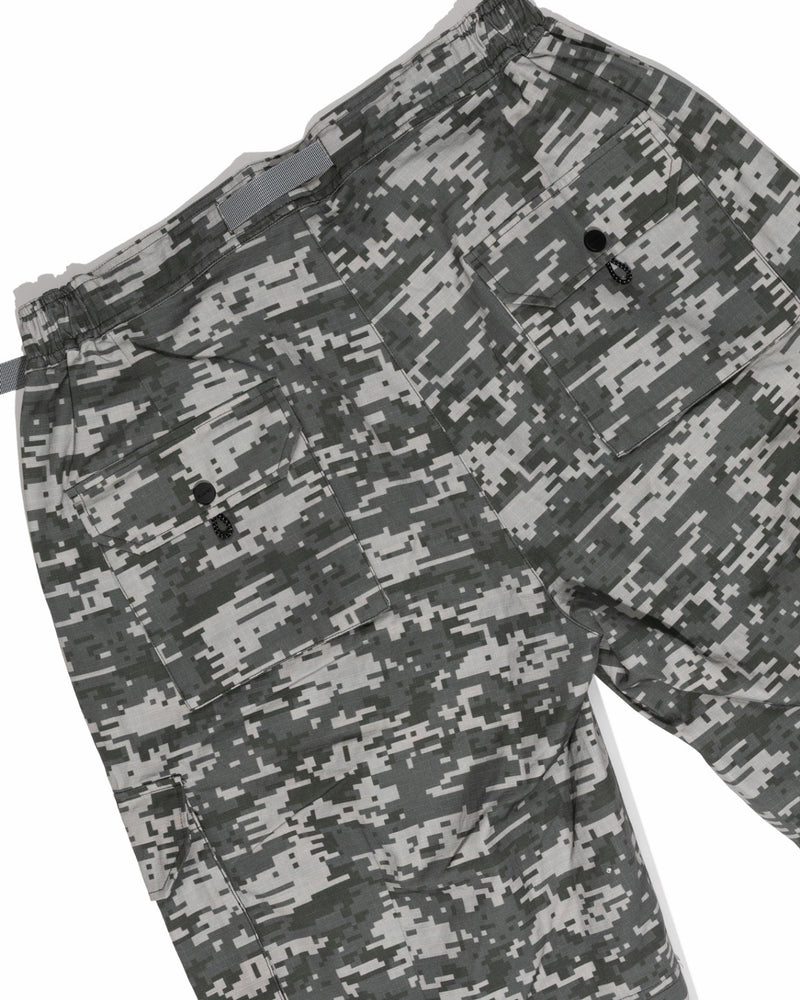 ICHPIG Ripstop Terrain Cargo Shorts - Digi Camo