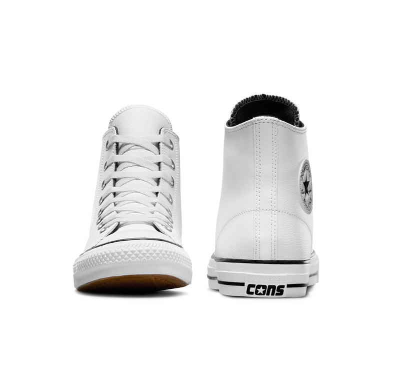 Converse CTAS Pro High Top Leather - White / Black