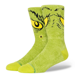 Stance x The Grinch Crew Socks - Da Da DaGrinch