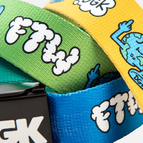 DGK Discord Scout Belt - Tie Dye