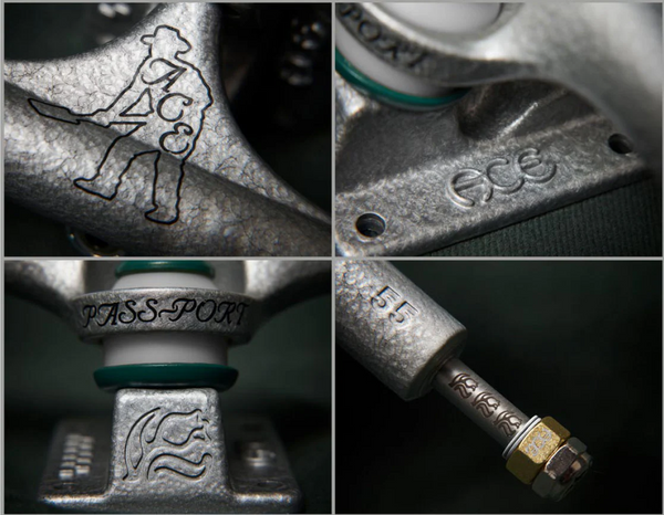 Ace x Pass~Port AF1 Hollow Skateboard Trucks