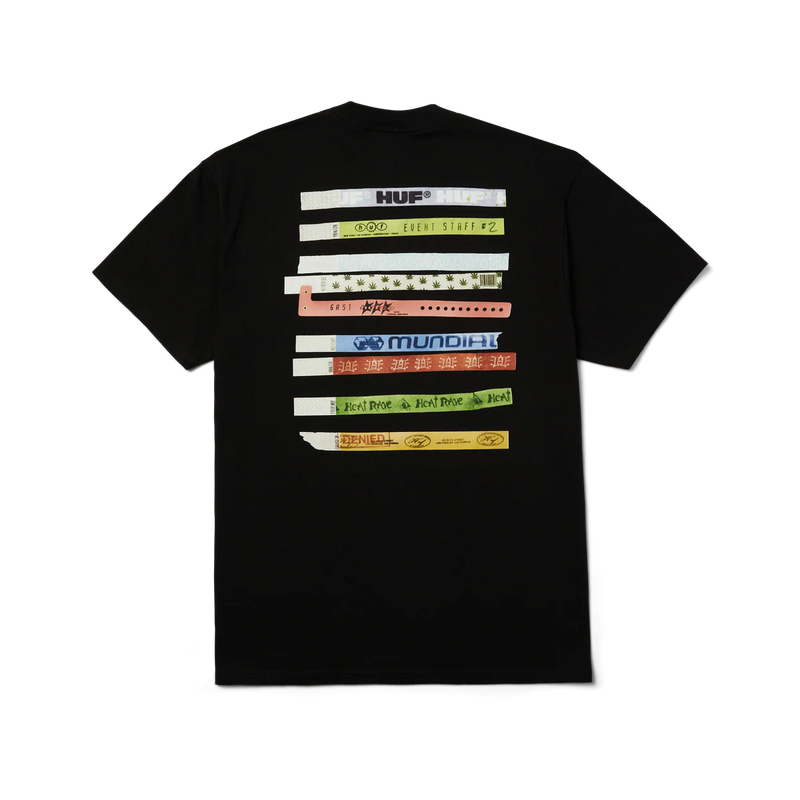 HUF Admission Tee - Black