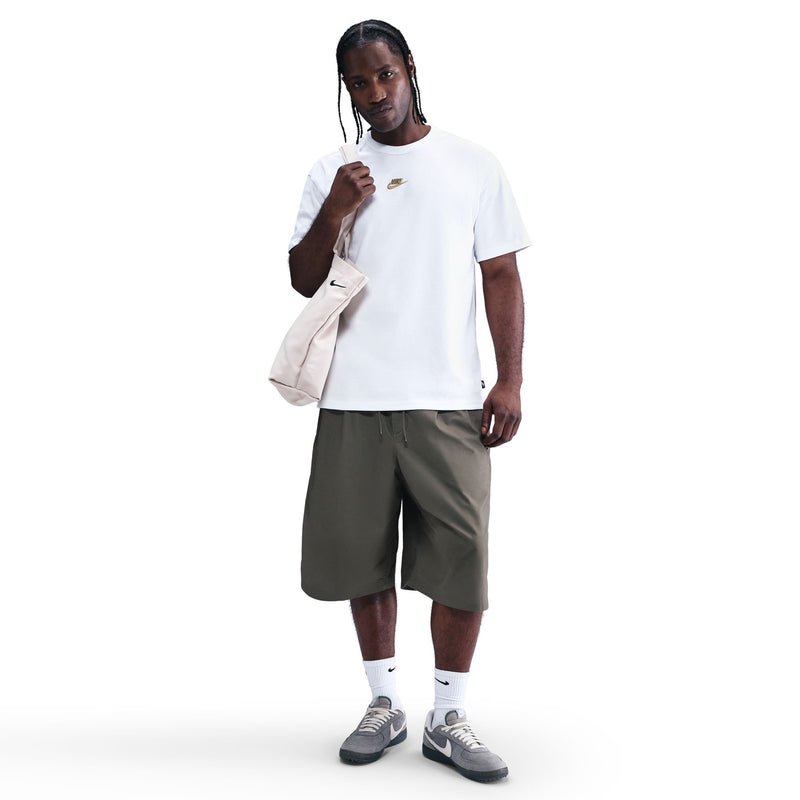 Nike Heavyweight Premium Essentials Tee - White / Gold