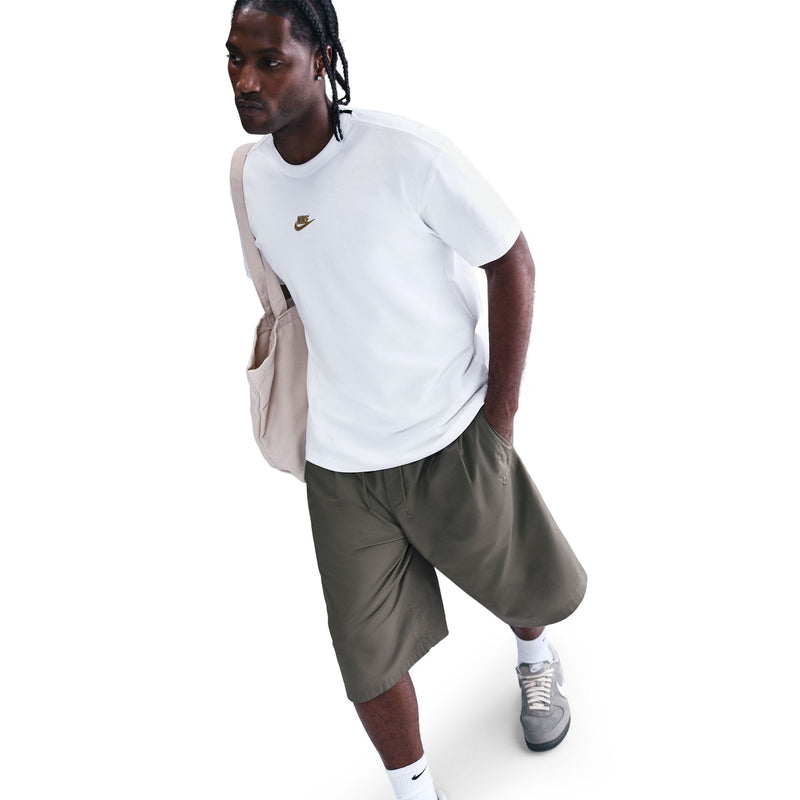 Nike Heavyweight Premium Essentials Tee - White / Gold