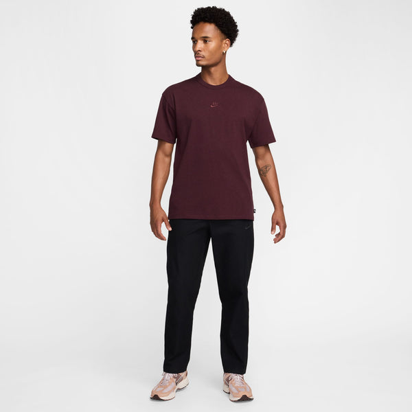 Nike SB Premium Essentials Sustainable Short Sleeve Tee - Burgundy Crush Heather