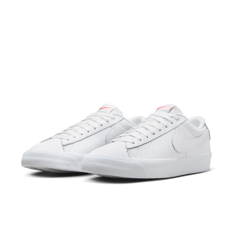 Nike SB Blazer Low GT ISO Triple White Evolve Skate Store