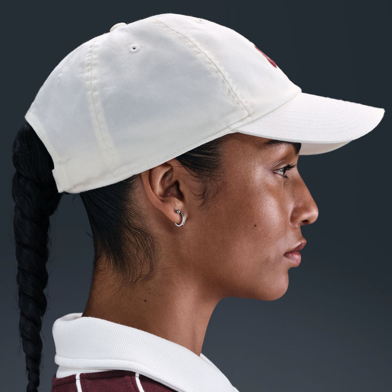 Nike Unstructured Futura Club Wash Cap - Sail / Burgundy