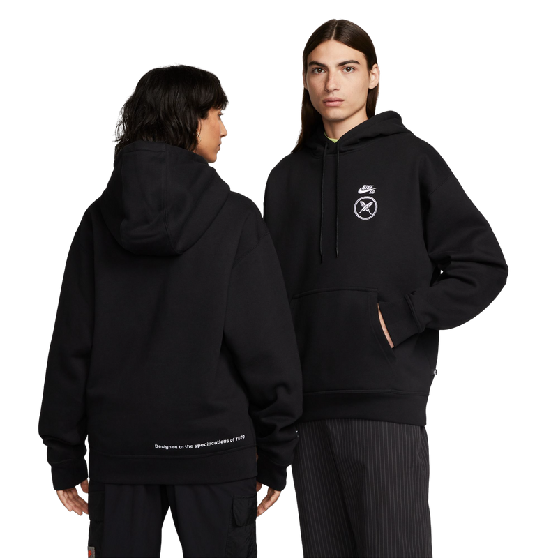 Nike SB x Yuto Fleece Pullover Hoodie - Black – Evolve Skate Store