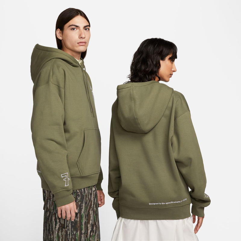 Nike SB x Yuto Fleece Pullover Hoodie - Medium Olive