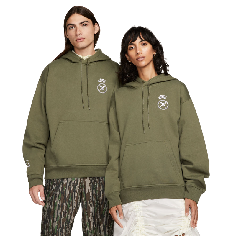 Green nike 2025 sb hoodie