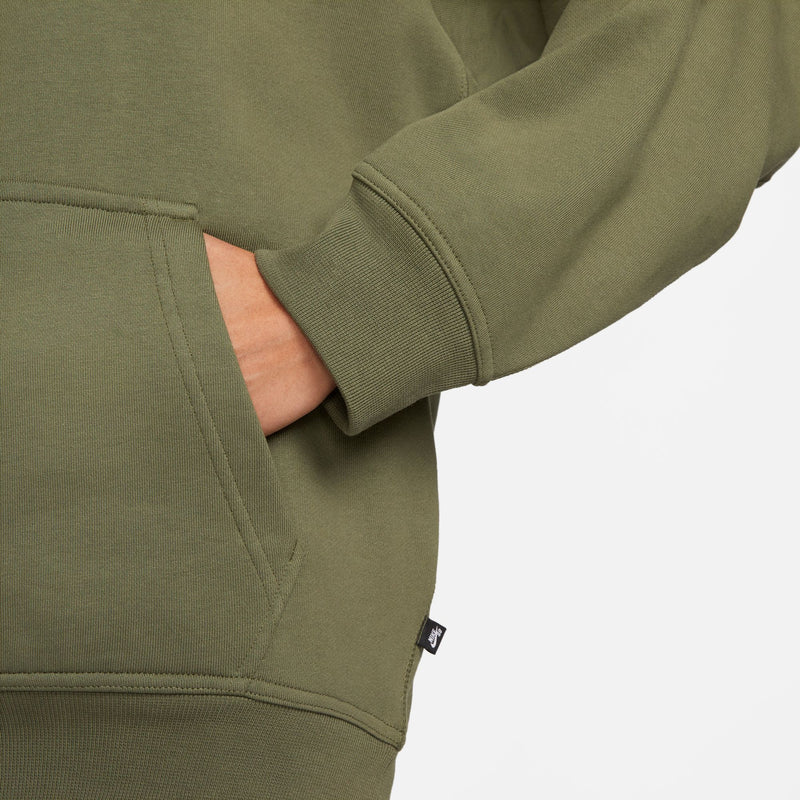 Nike SB x Yuto Fleece Pullover Hoodie - Medium Olive