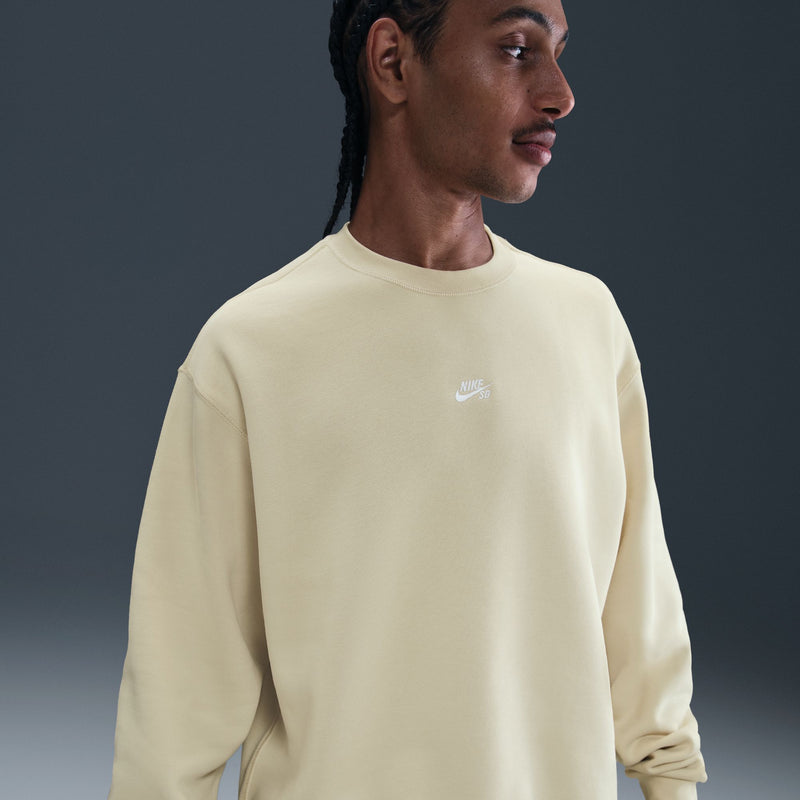 Nike SB Fleece Skate Crew - Natural