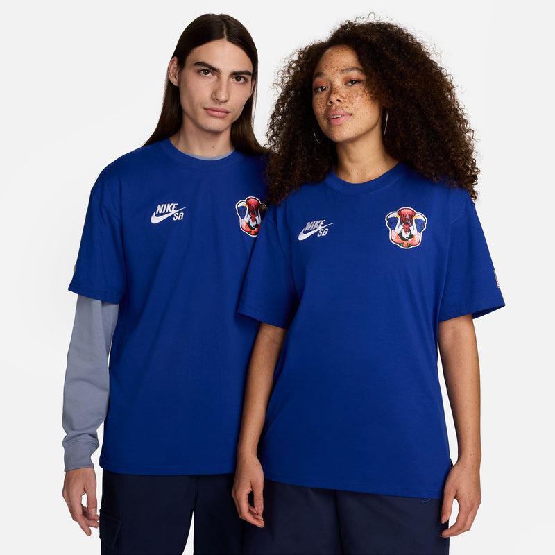 Nike SB Skate USA T-Shirt - Old Royal Blue