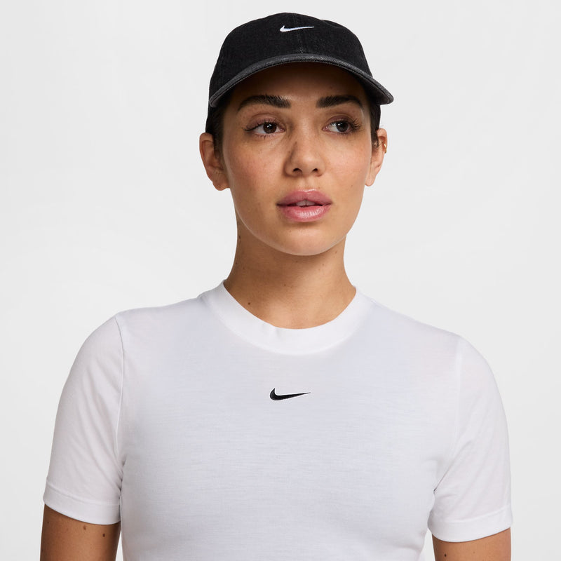 Nike Club Unstructured Denim Cap - Black