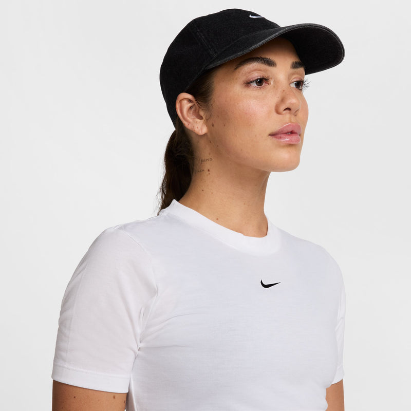 Nike Club Unstructured Denim Cap - Black