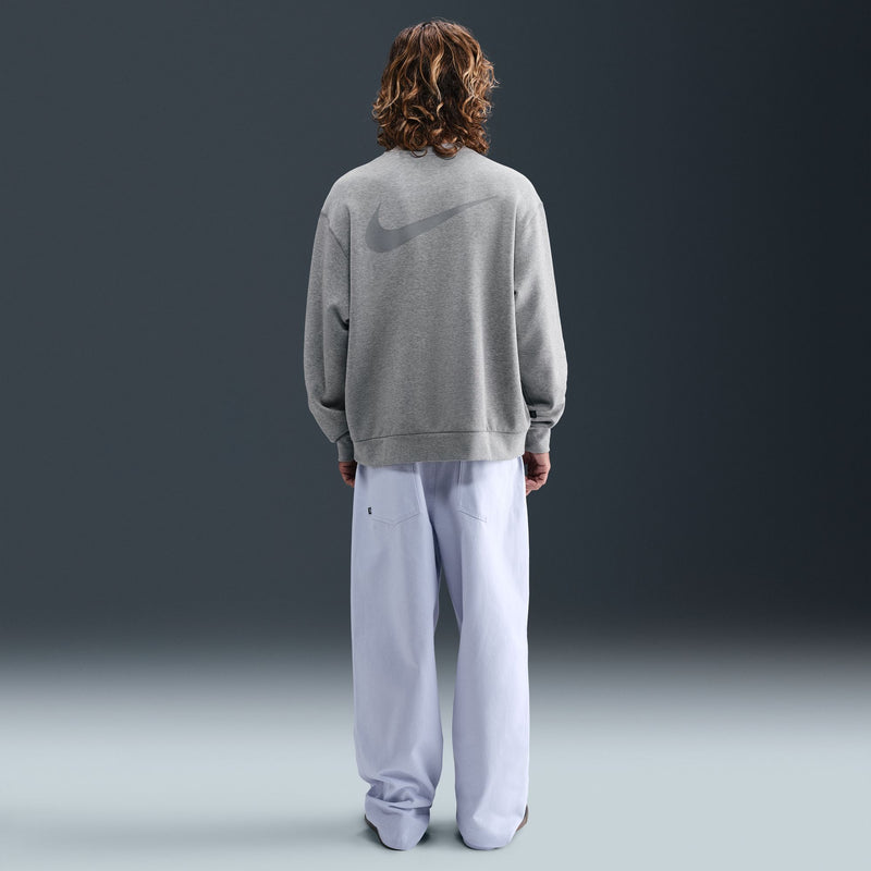 Nike SB x Eric Koston Fleece Skate Crew - Dark Grey Heather