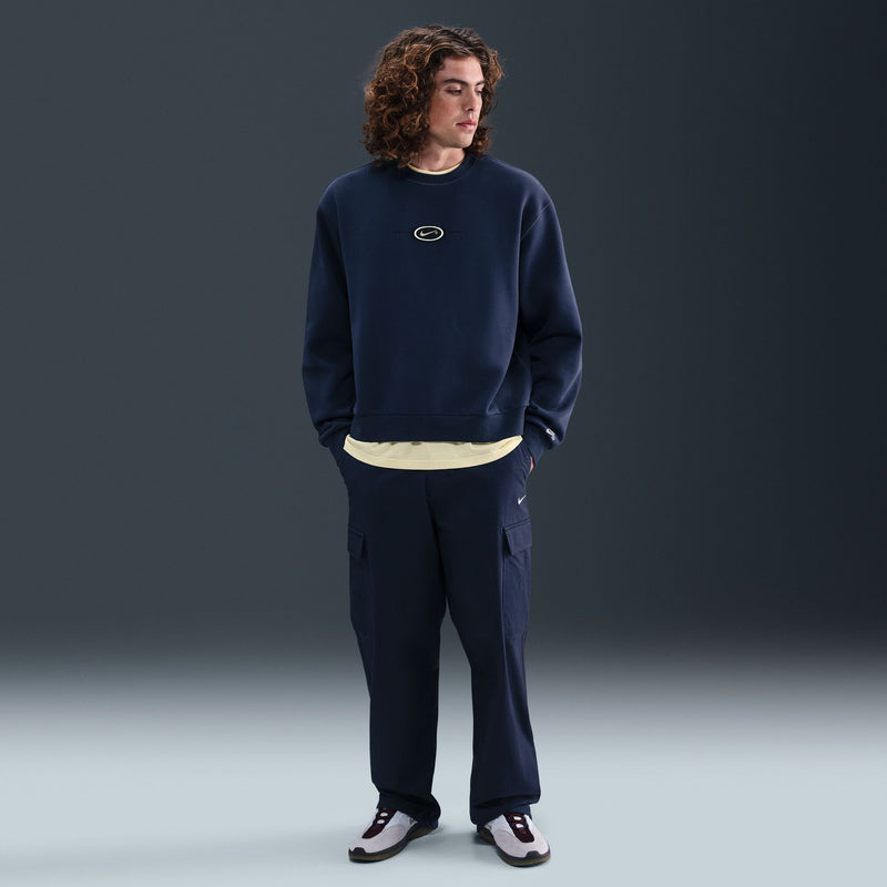 Nike SB x Eric Koston Fleece Skate Crew - Midnight Navy