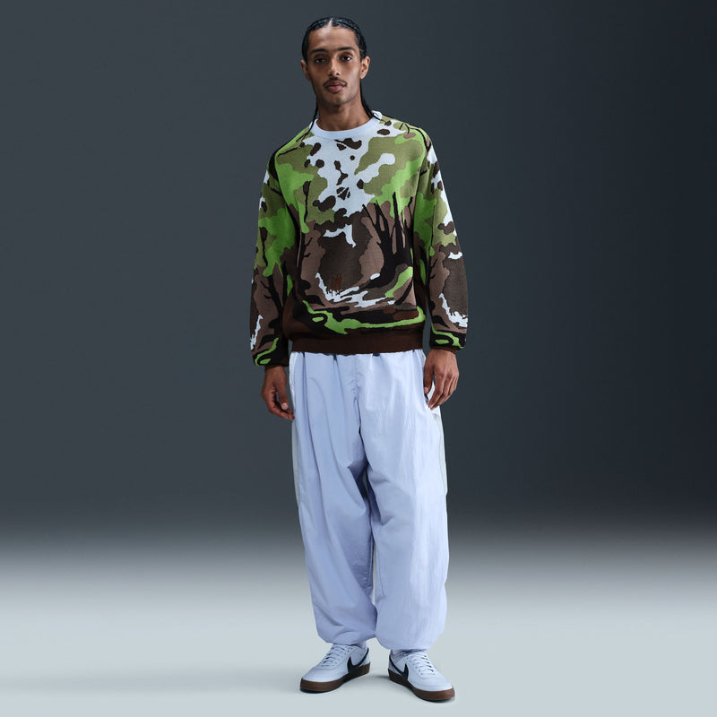 Nike Life Wilderness Sweater - Celestine Blue / Chlorophyll