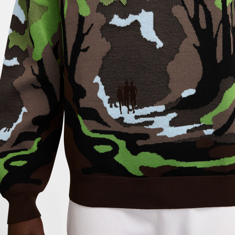 Nike Life Wilderness Sweater - Celestine Blue / Chlorophyll