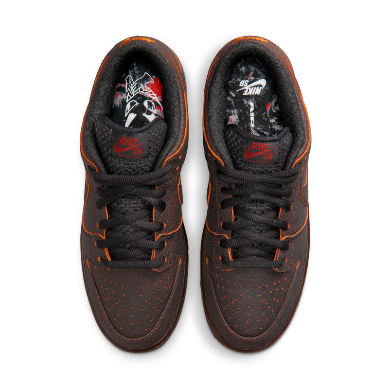 Nike SB Dunk Low Pro "Krampus" - Campfire Orange / Black