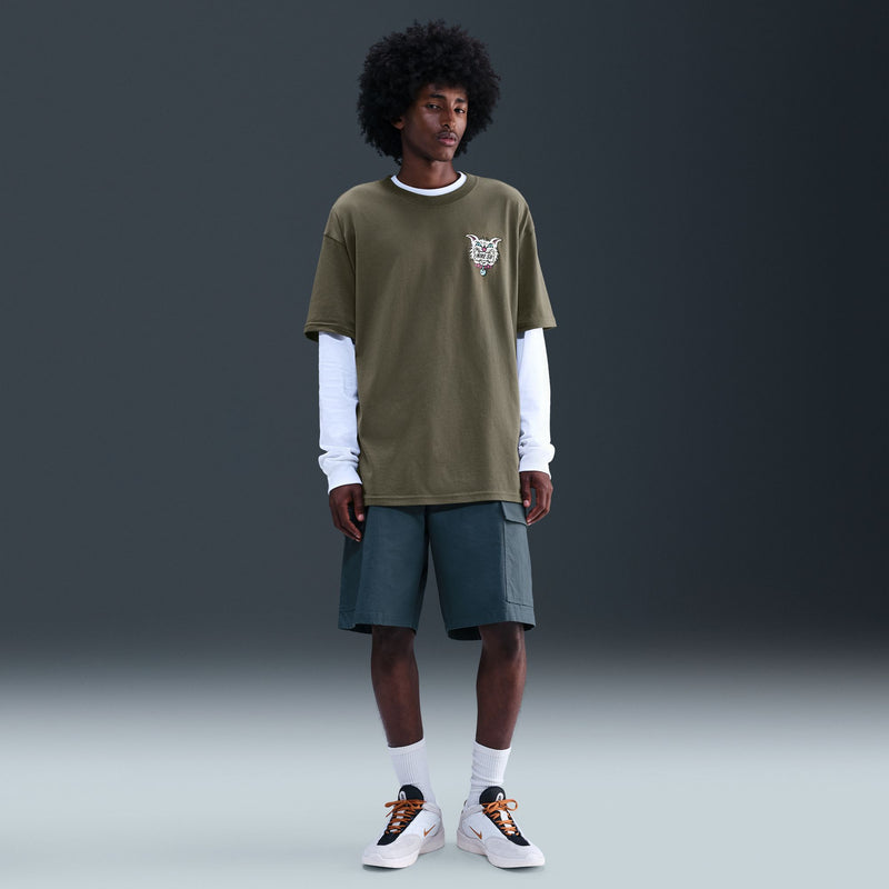 Nike SB Max90 Skate T-Shirt - Medium Olive