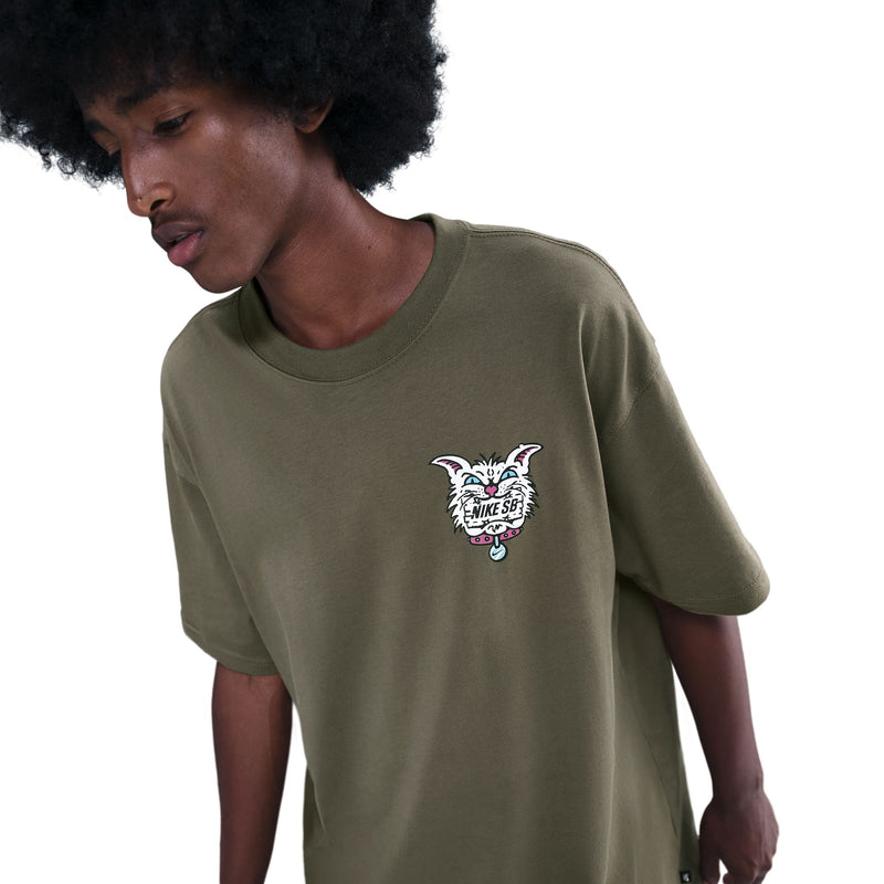 Nike SB Max90 Skate T-Shirt - Medium Olive