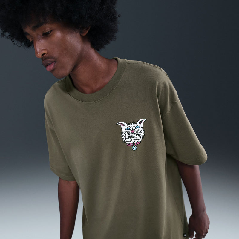 Nike SB Max90 Skate T-Shirt - Medium Olive