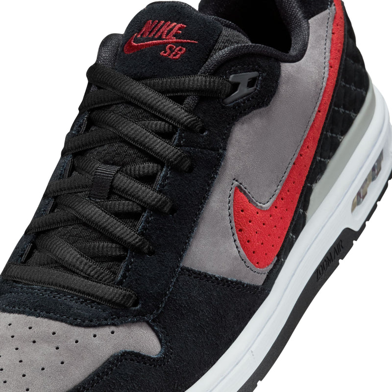 Nike SB Paul Rodriguez "P-Rod 1" Air Zoom Low - Black / Flint Grey / Red