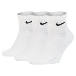 Nike Everyday Cushioned Training Ankle Socks - White