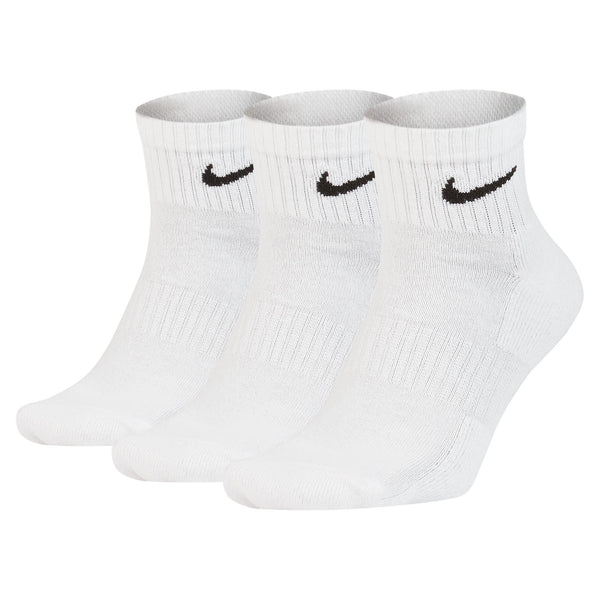 Nike Everyday Cushioned Training Ankle Socks - White