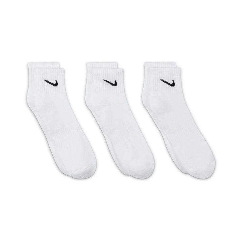 Nike Everyday Cushioned Training Ankle Socks - White