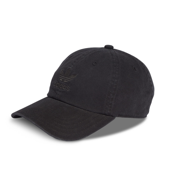 Adidas Adicolor Classics Stonewashed Baseball Cap - Black/Black ...