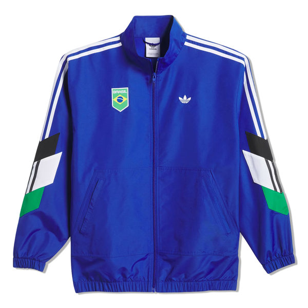 Adidas Brasil Power of Three Jacket Royal Blue Evolve Skate Store