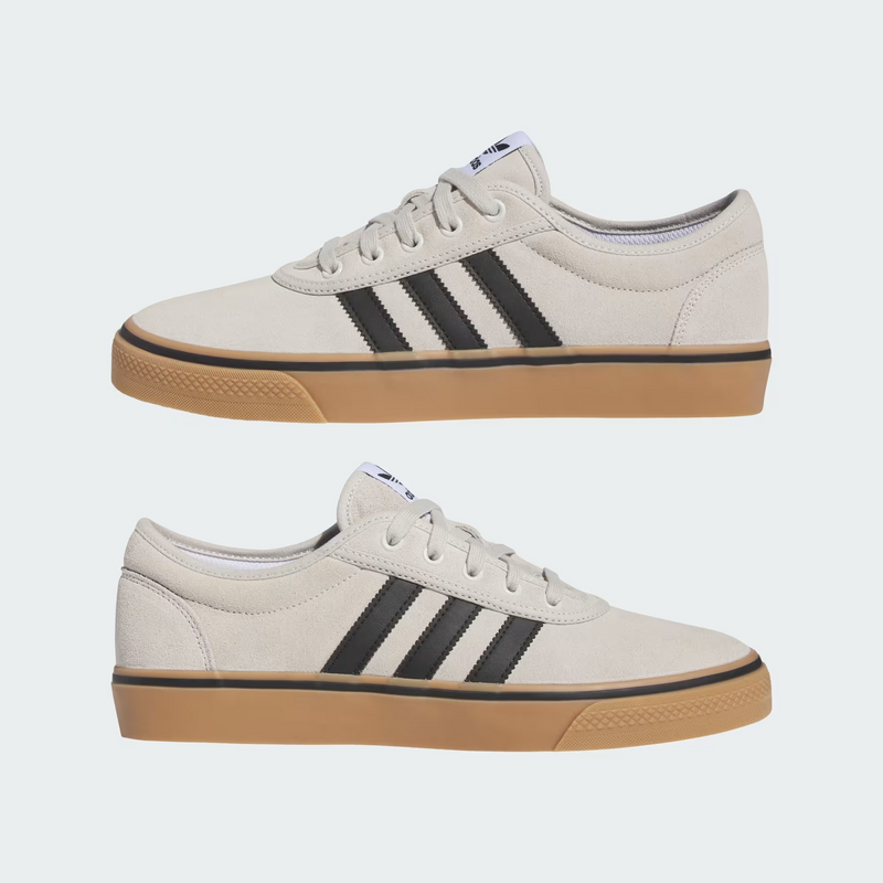 Adidas Adiease - Crystal White / Black / Gum