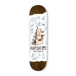 Antihero Recycling Tony Trujillo Skateboard Deck - 8.38"