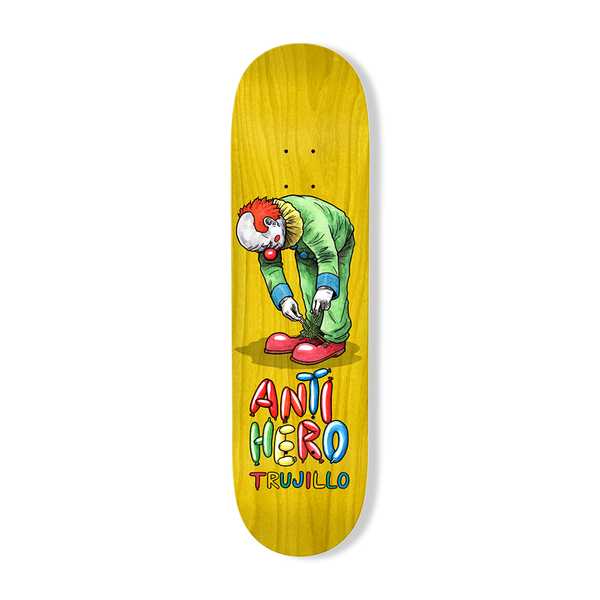 Antihero Trujilo Bozo the Clown Skateboard Deck - 8.75"