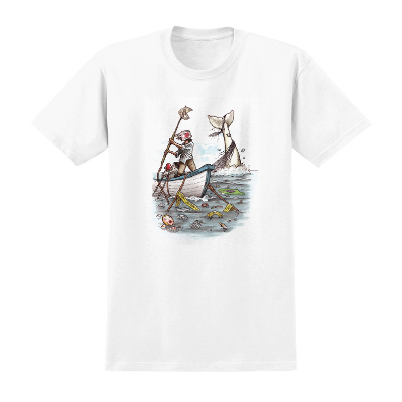 Antihero Plastics Tee - White
