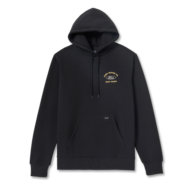 Brixton - Ford Built Tough Fleece Hoodie - Burnt Rubber