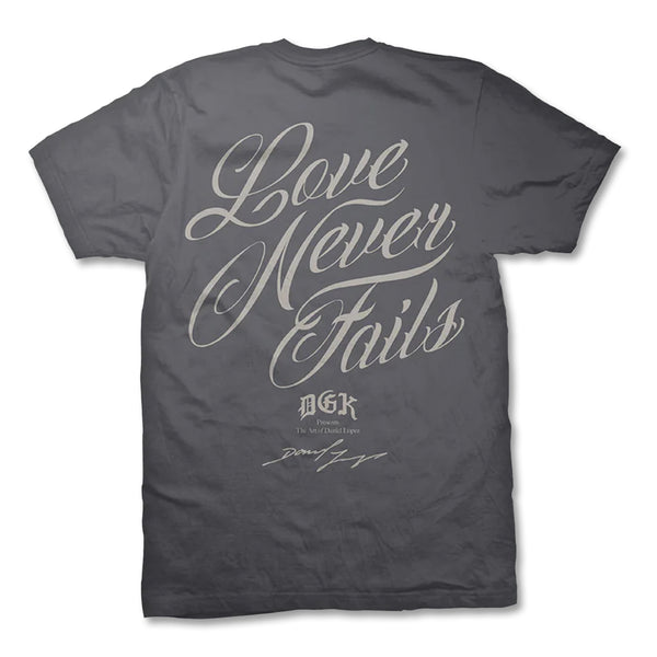 DGK No Love For The Clown Tee - Charcoal