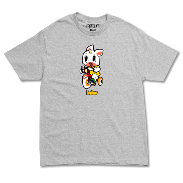 Baker Reynolds Bunny Tee - Heather Grey