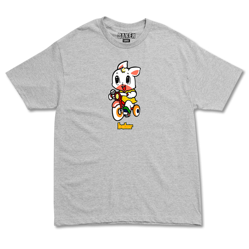 Baker Reynolds Bunny Tee - Heather Grey