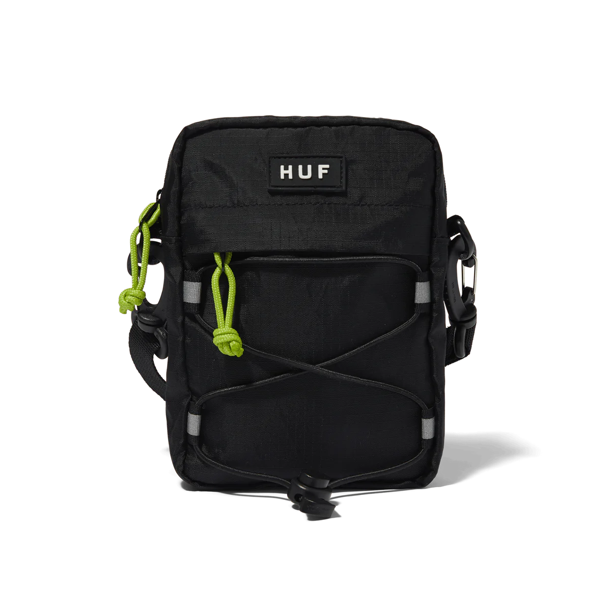 HUF Bowery Side Bag Black Evolve Skate Store