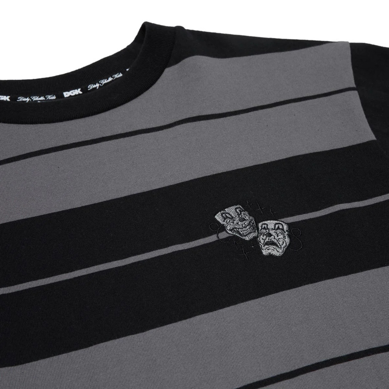 DGK Mindset Knit Tee - Black/Grey