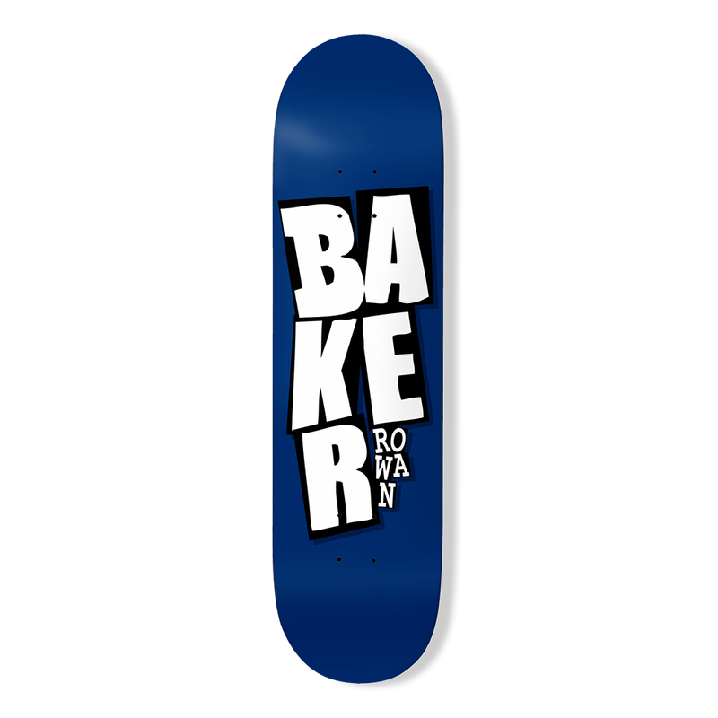 Baker B2 Stacked Rowan Skateboard Deck - 8.25"